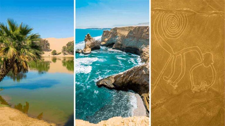 Lugares turísticos de Ica, Paracas, Nazca